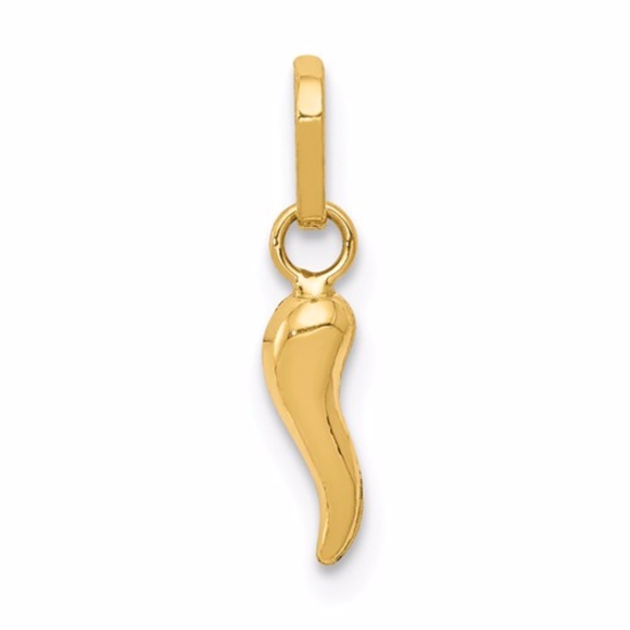 Jewelry - 14k Italian Horn Charm